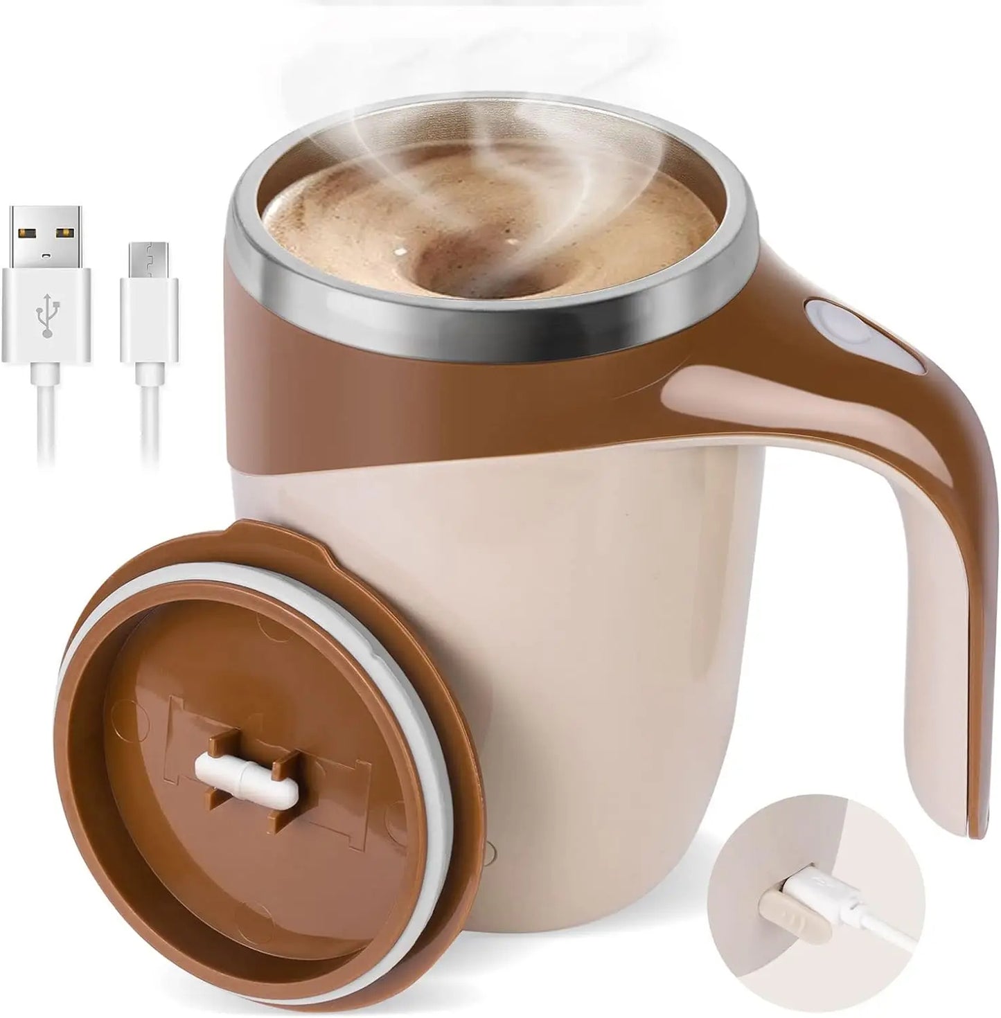 Taza Mezcladora De Café Recargable USB ™